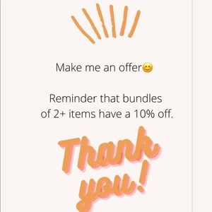 Make me an offer 😊 🌸🌸💫